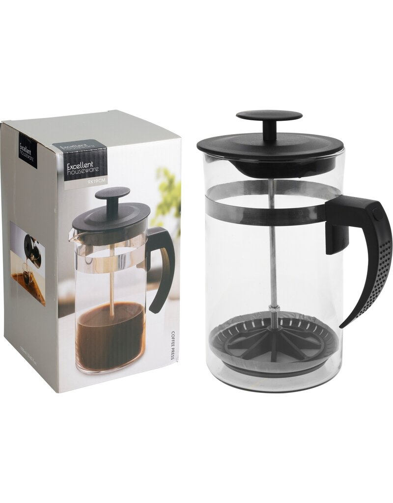 Cafetiere Glas Koffiezetter 1000ml