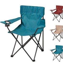 Vouwstoel Metaal 81x51x42cm 3 assorti kleur