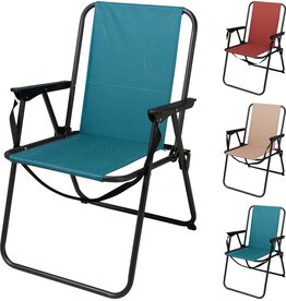 Vouwstoel Unica 57x48x42cm 3 assorti kleur