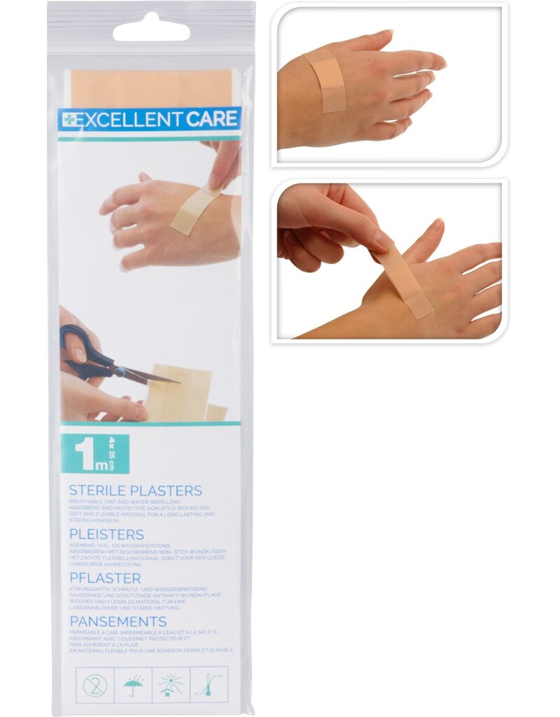 Excellent Care Pleister 1 meter x 6cm.