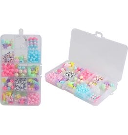 Kralenset in Opbergdoos 18,5x10 cm