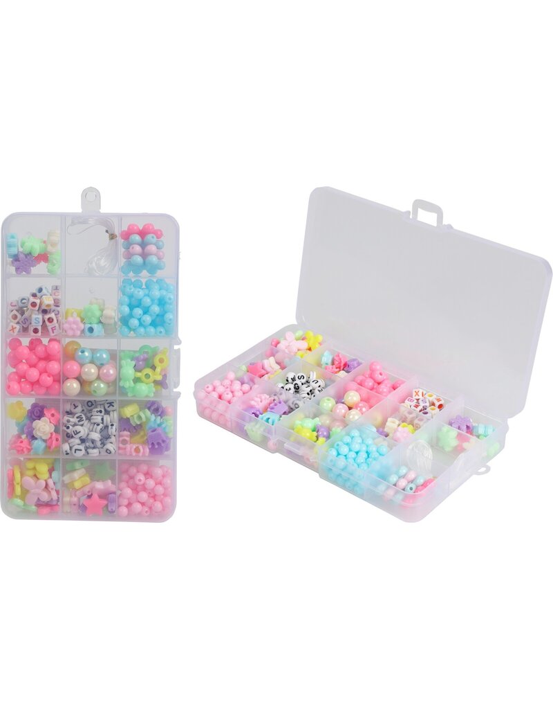 Kralenset in Opbergdoos 18,5x10 cm