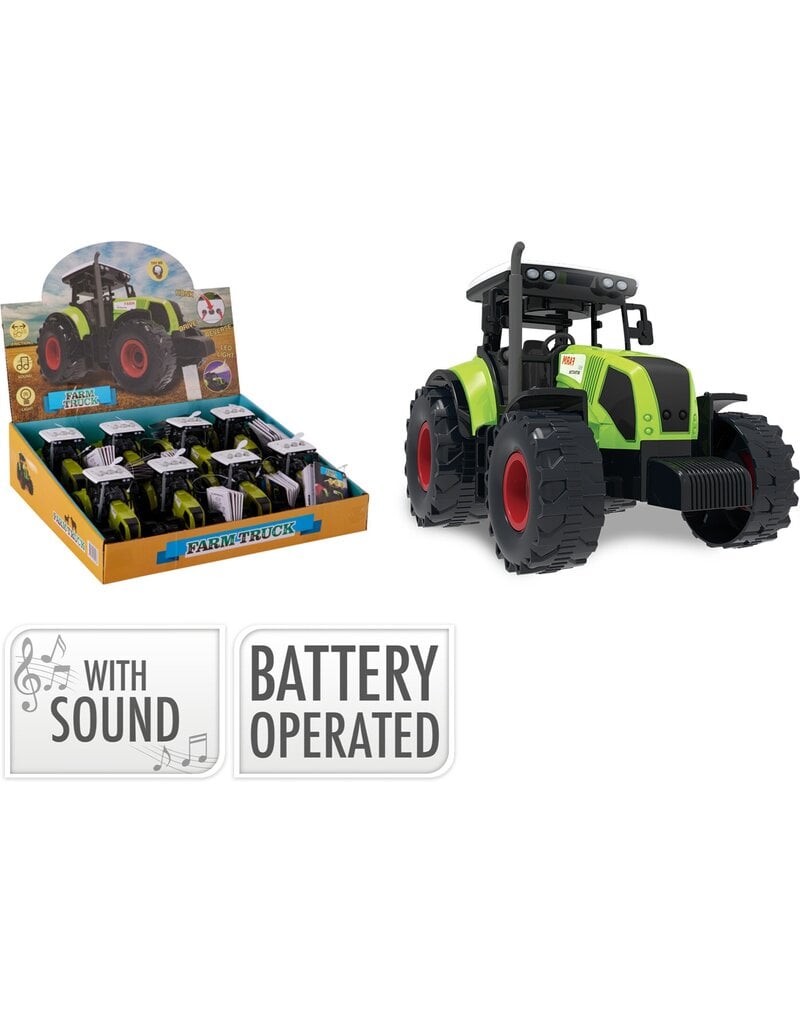 Tractor 15cm met licht en geluid