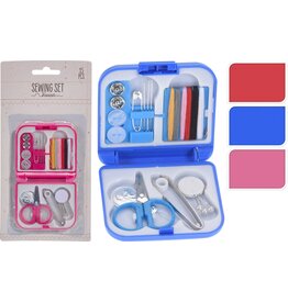 Naaigarnituurset 15 delig 3 assorti kleur