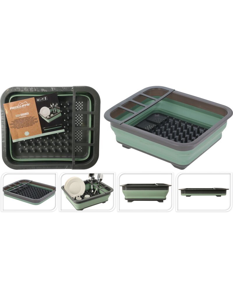 Afdruiprek Opvouwbaar 36,5x21x31cm PP met TPE