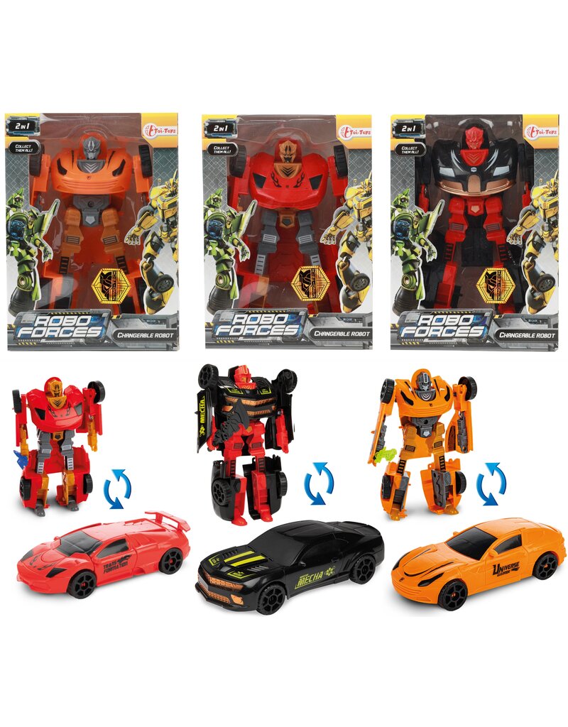 Transformeer Robot in Superauto 3 assorti