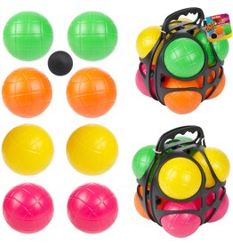 Jeu de Bouleset 9 delig in handige opbergframe