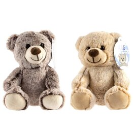 Pluche Beer 20cm 2 assorti kleur