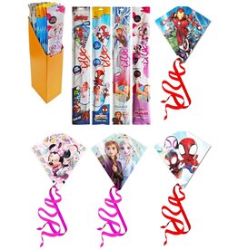 Vlieger Disney & Marvel 58,5x24cm 4 assorti