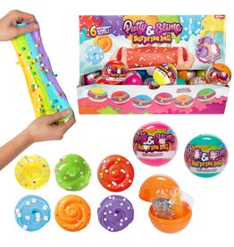 Verrassingsbal Mixit Slijm Putty 11x8cm met acc 6 assorti