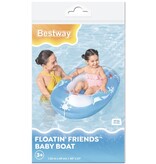 Bestway Baby Boot Floating Friends 102x69cm