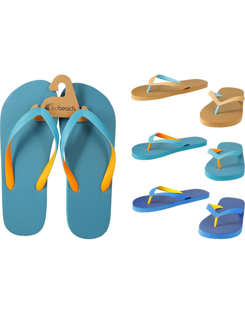 Heren Teenslipper maat 40-45 3 assorti kleur