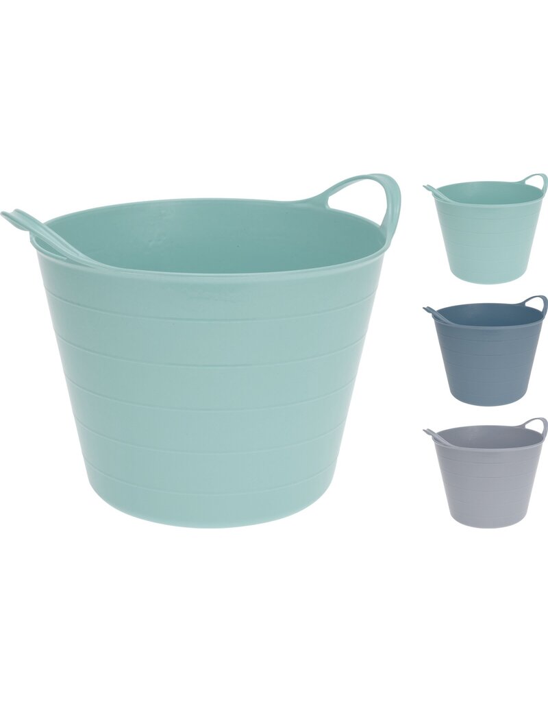 Emmer Flexibel 7 liter d26x h20cm 3 assorti kleur