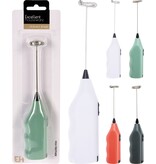 Cappucinoklopper 20cm. ⌀4cm 3 assorti kleur