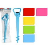 Parasolstandaard PP 38cm 3 assorti kleur