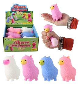 Squeeze Alpaca 9,5cm 4 assorti kleur