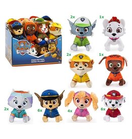 Pluche Paw Patrol 12cm 6 assorti
