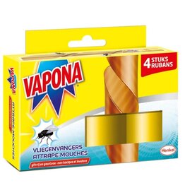 Vapona Vliegenvangers Natural 4 stuks