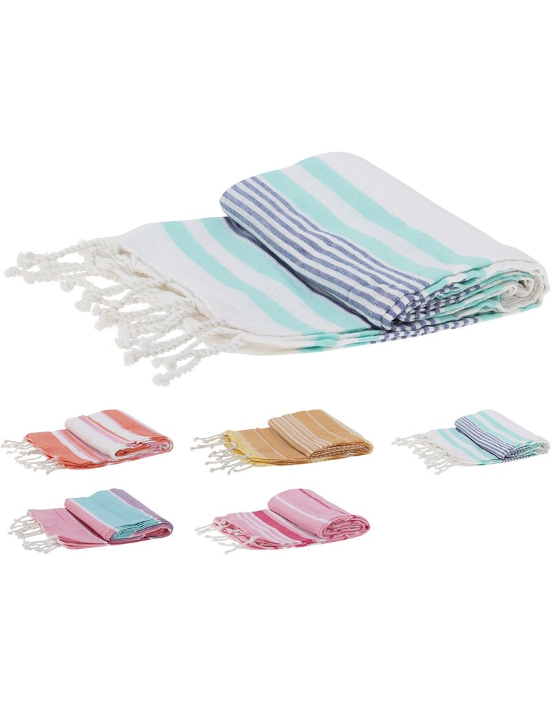 Hammamdoek Streep 90x170cm assorti design