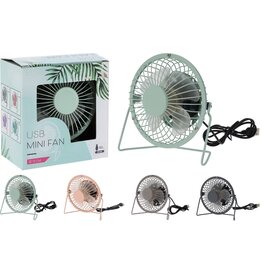 Ventilator Metaal Dia 15cm 4 assorti kleur