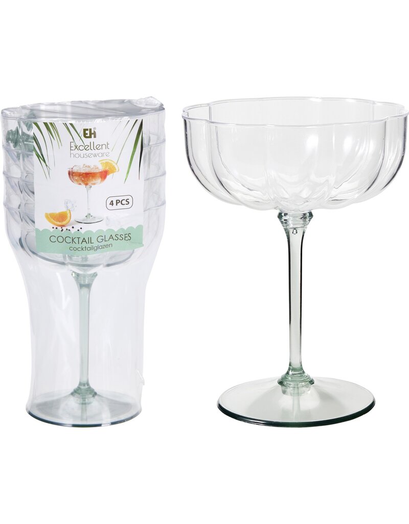Cocktailglas Martini PS 240ml set van 4 stuks