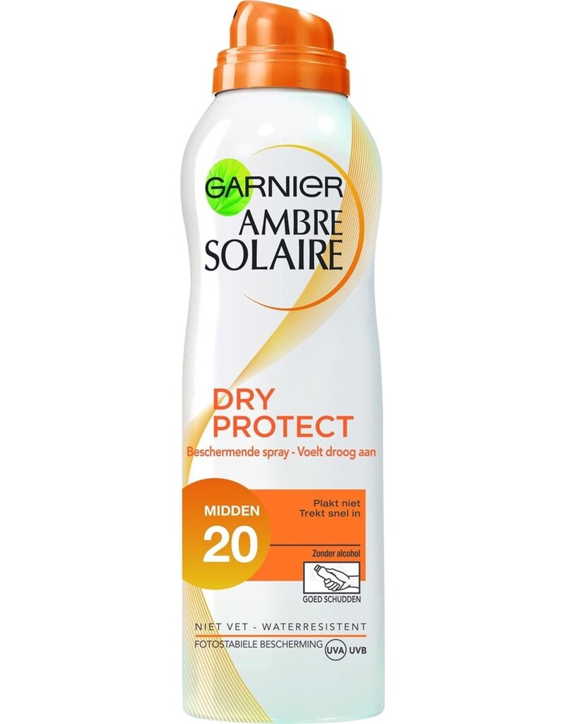 Ambre Solaire Sun Spray Dry Protect SPF20 200ml (Fr. tekst)