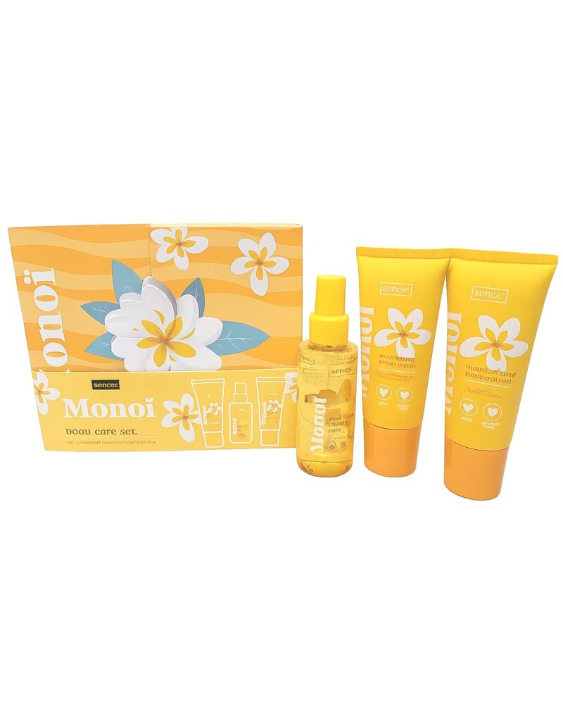 Sence Monoi Giftset; Douche100ml, Bodyl.100ml& BodyMist100ml