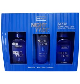 Sence Night Tide Giftset; Douche120ml,Shampoo120ml,Bodyl.60m