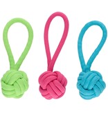 Honden Speeltouw 21x6,5cm 3 assorti kleur