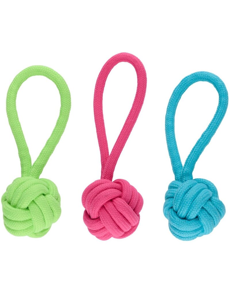 Honden Speeltouw 21x6,5cm 3 assorti kleur