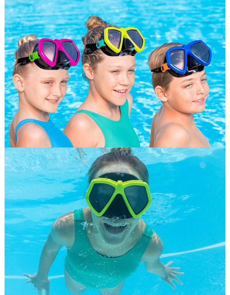 Bestway Duikbril Dominator 7 jaar+ 3 ass kleur