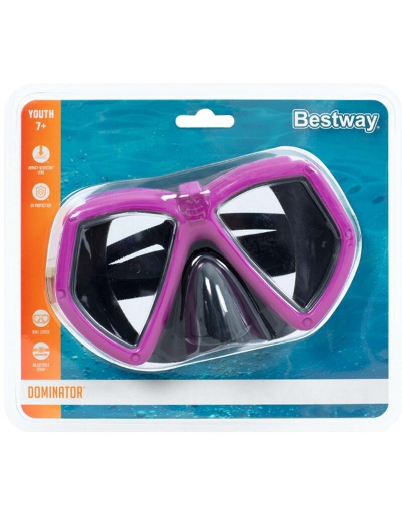 Bestway Duikbril Dominator 7 jaar+ 3 ass kleur