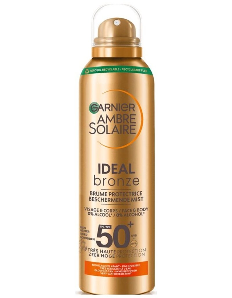 Garnier Ambre Solaire Sun Spray SPF50 150ml Ideal Bronze