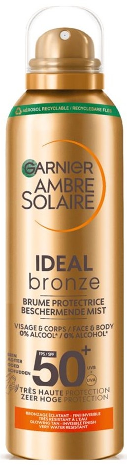 Garnier Ambre Solaire Sun Spray SPF50 150ml Ideal Bronze