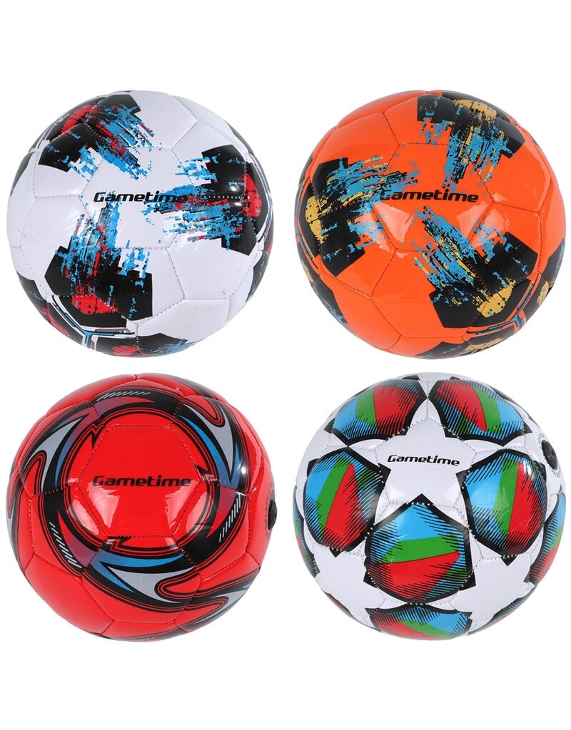 Voetbal Piccolo 14cm 4 assorti design