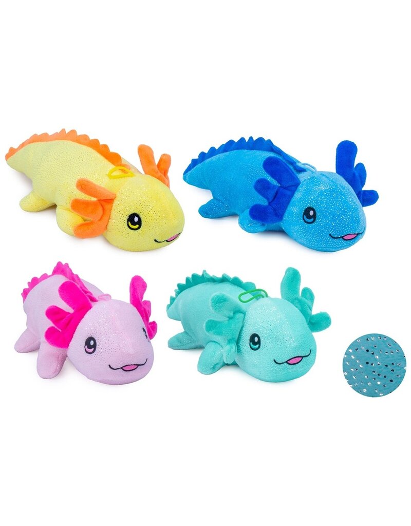 Pluche Axolot 30cm 4 assorti kleur