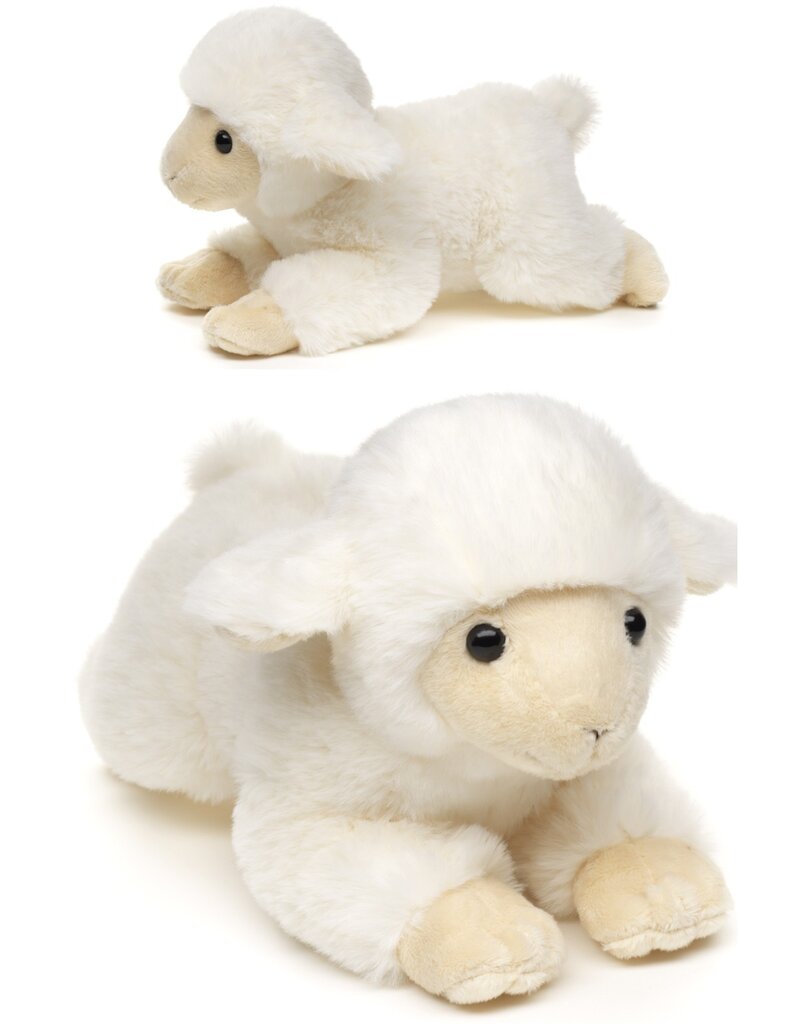Pluche Lam liggend 22cm