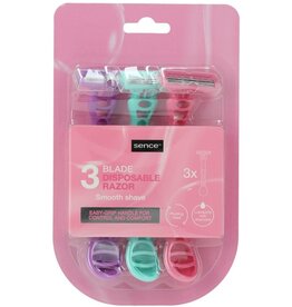 Sence Scheermesjes Sensitive Triple Blades 3 stuks
