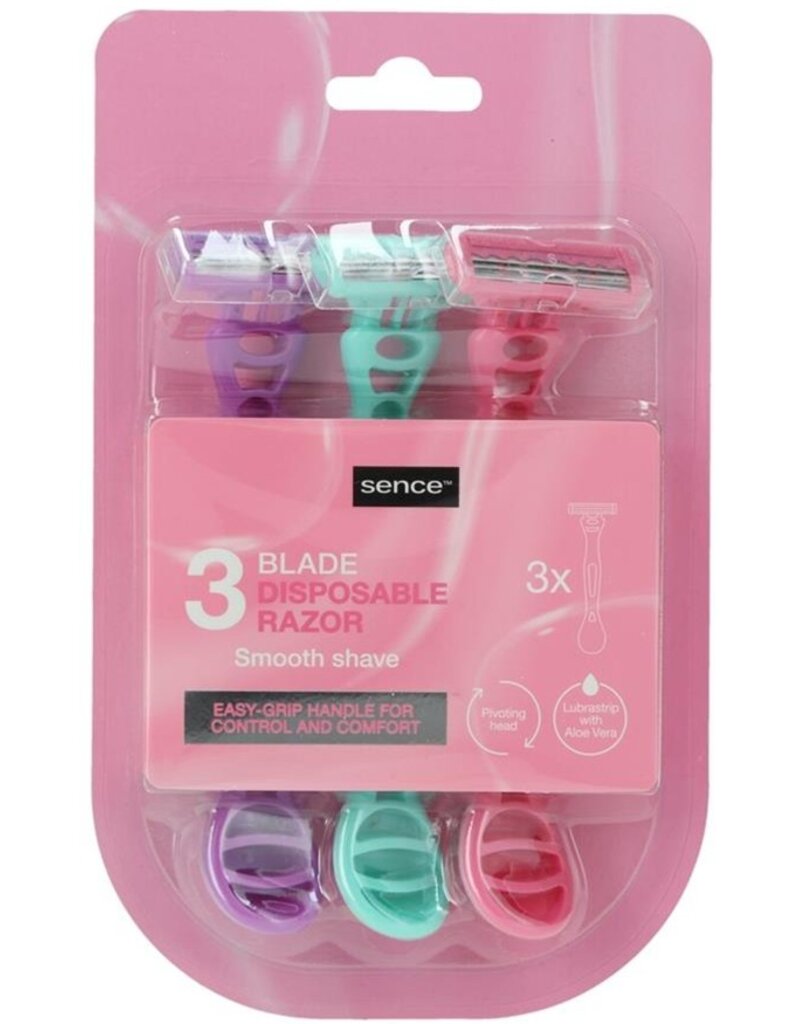 Sence Scheermesjes Sensitive Triple Blades 3 stuks