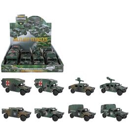 Leger Voertuig 13-15cm 4 assorti model 2 assorti kleur