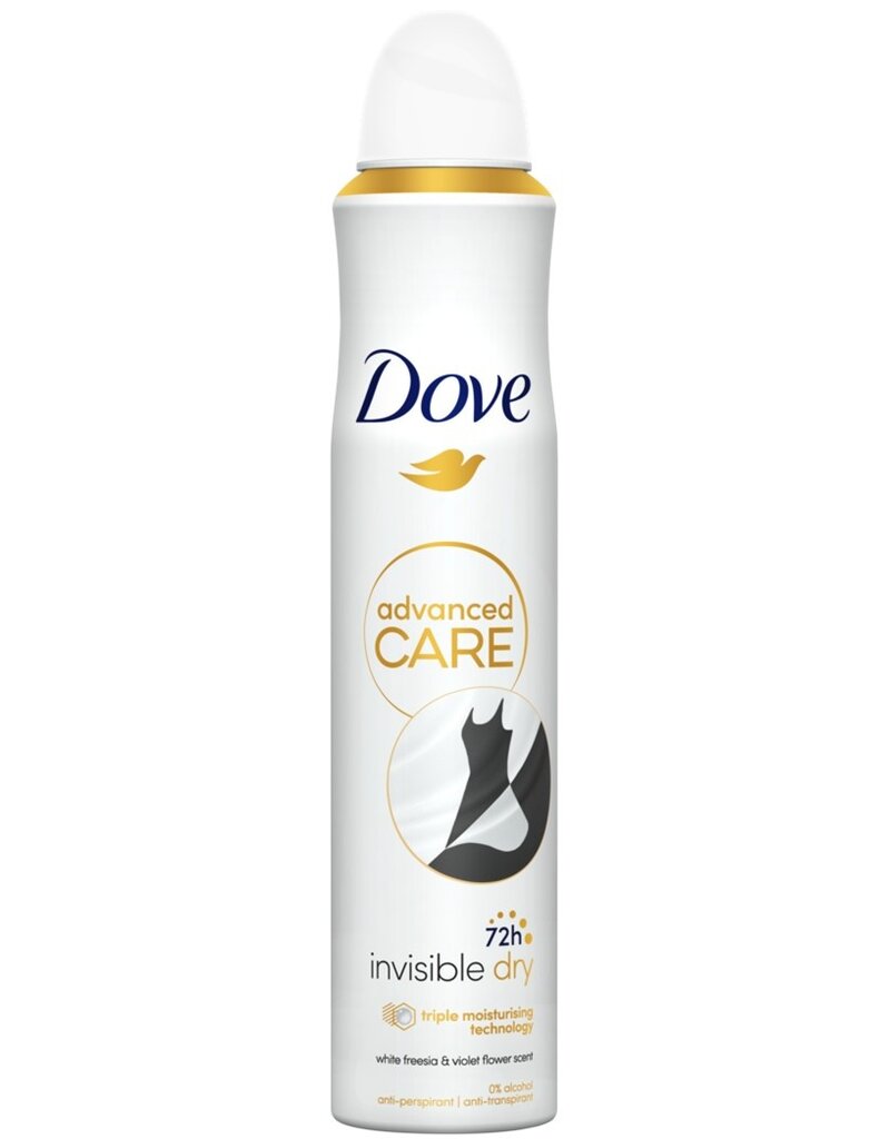 Dove Deospray Advanced Care Invisible Dry 150ml.