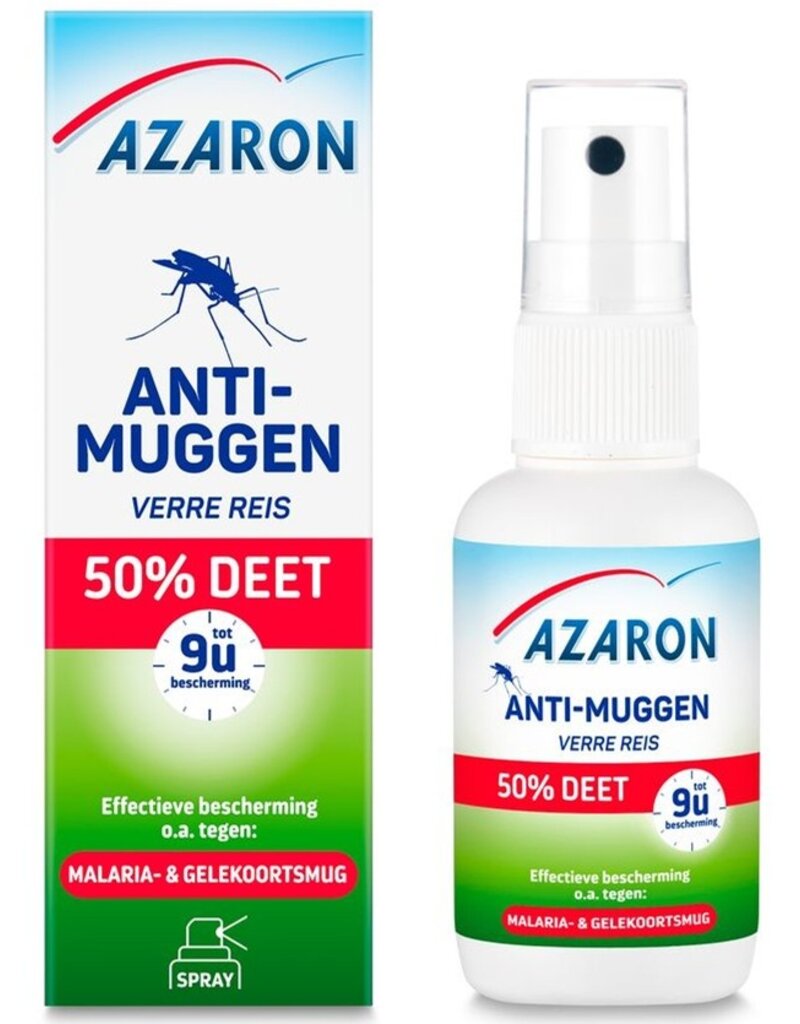 Azaron Anti-Muggen 50% Deet Spray 50ml