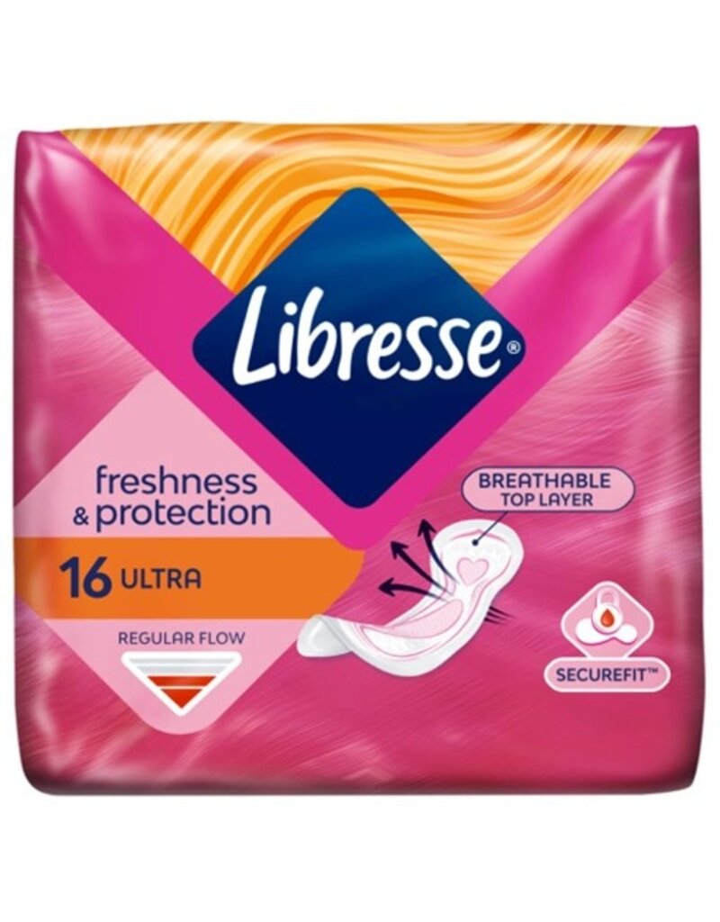 Libresse Maandverband Freshness & Protection 16 stuks