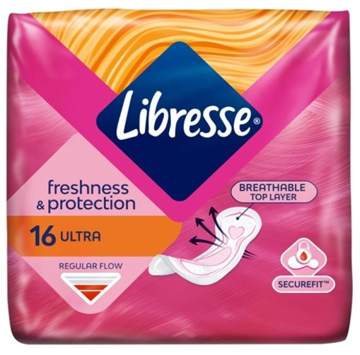 Libresse Maandverband Freshness & Protection 16 stuks
