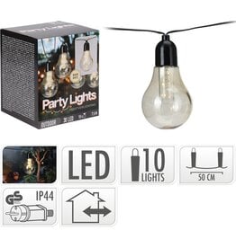 Pro Garden Feestverlichting 10 Lampjes Warm Wit