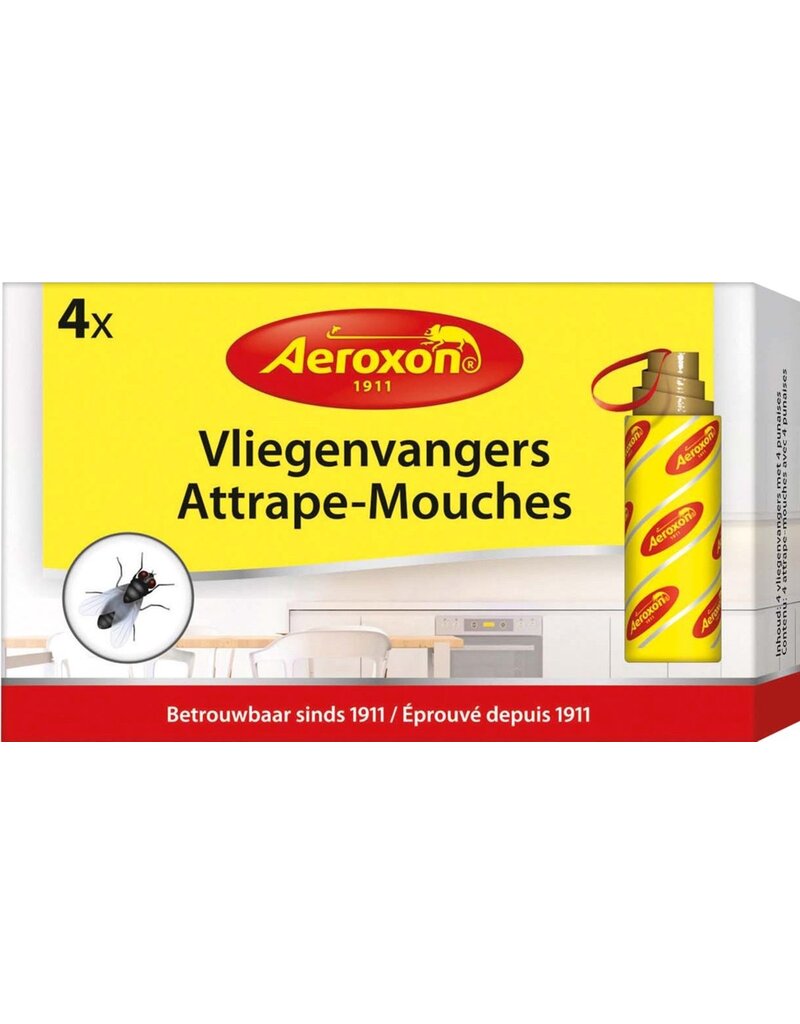 Aeroxon Vliegenvanger 4 stuks