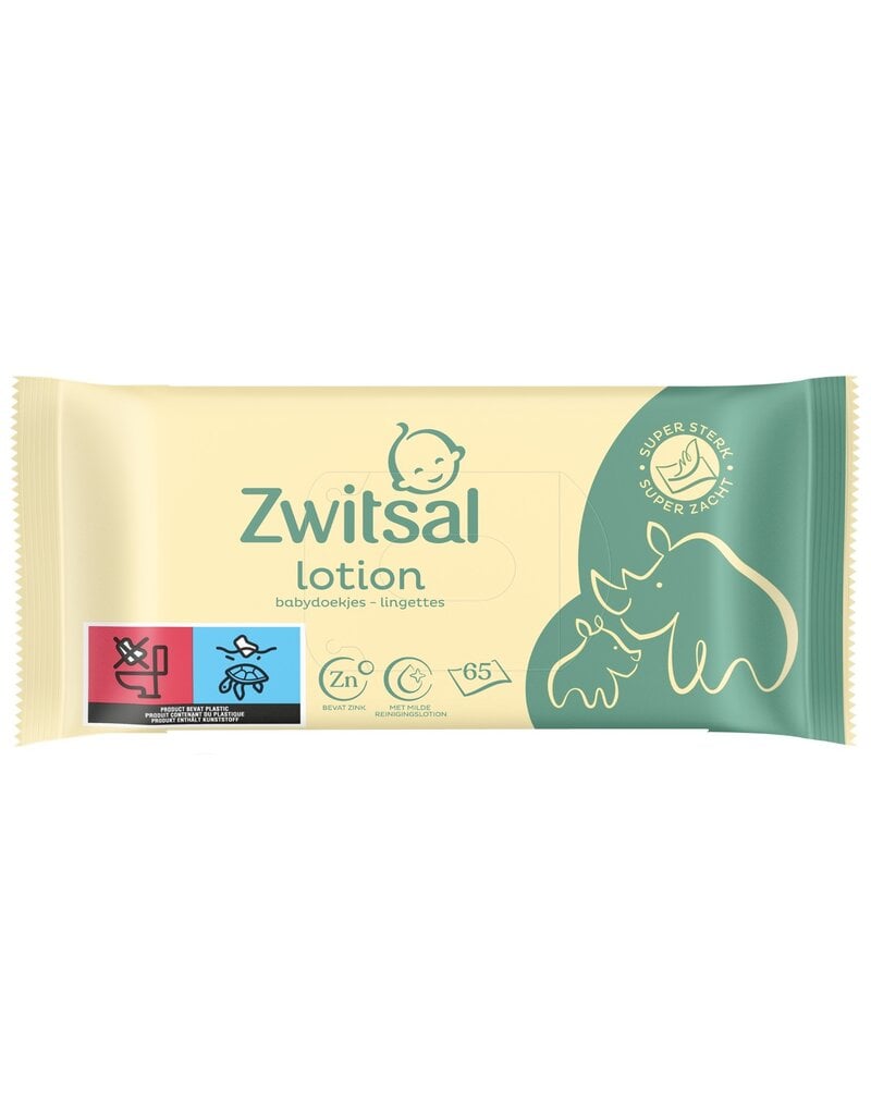 Zwitsal Lotion Billendoekjes 65 doekjes