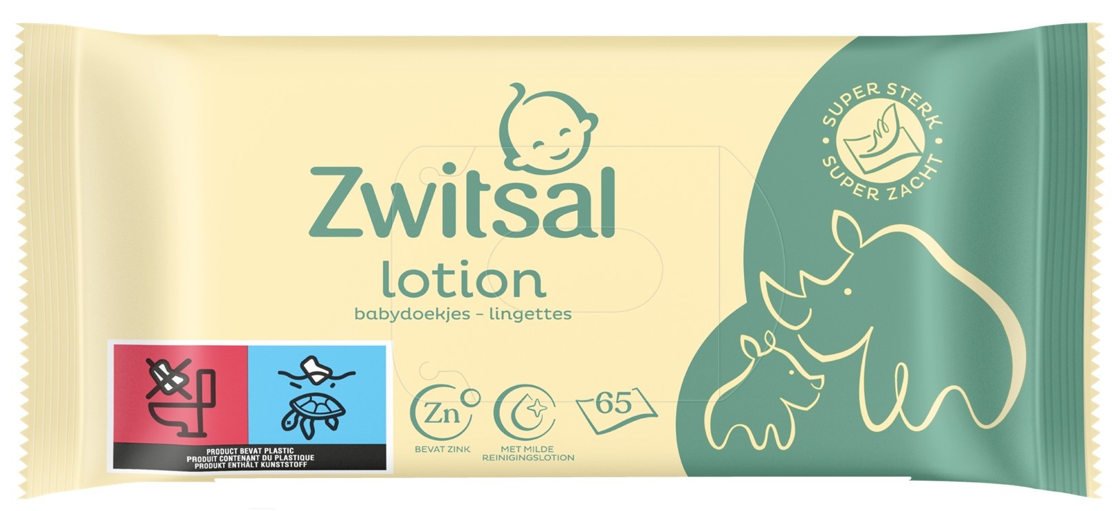 Zwitsal Lotion Billendoekjes 65 doekjes