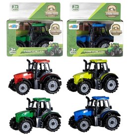 Tractor 8cm F/W 4 assorti kleur