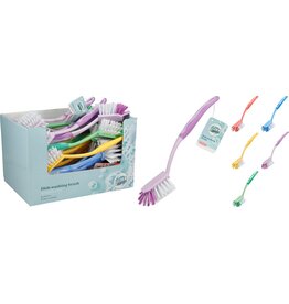 Afwasborstel 29cm 5 assorti kleur